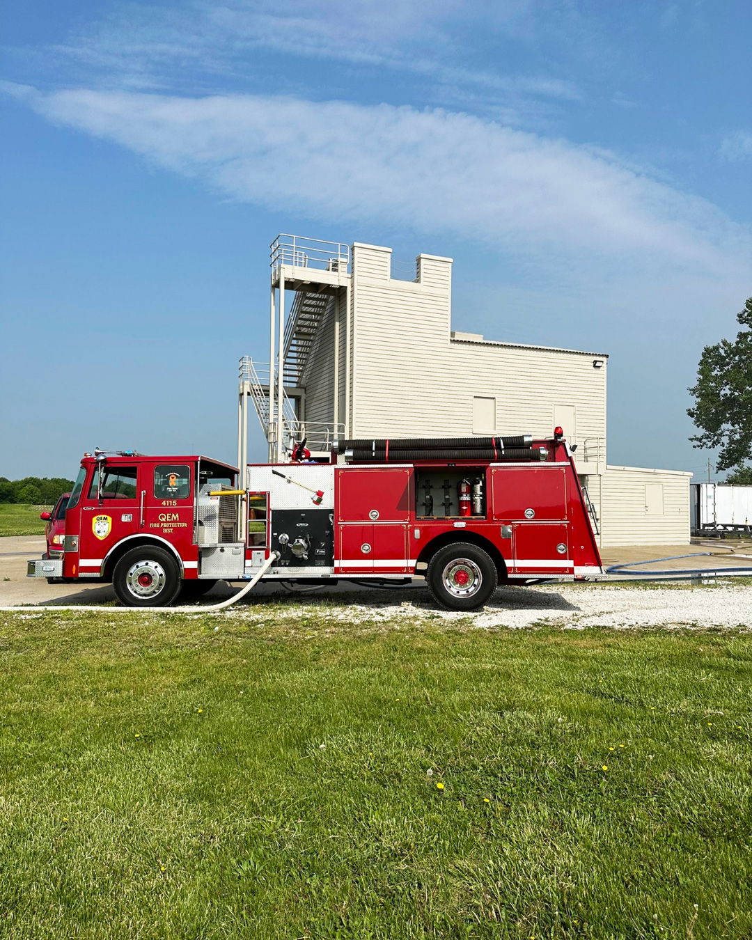 Burn-Tower-with-Firetruck